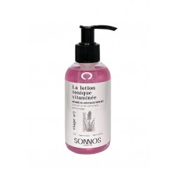 Lotion tonique vitaminée à l'aloe vera bio Sonnos
