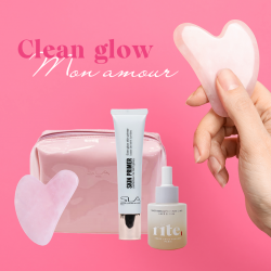Coffret Clean Glow - Mon amour - Edition limitée