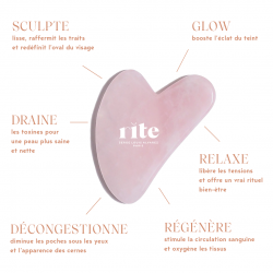 Bienfaits Gua Sha quartz rose Rite