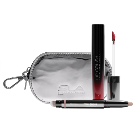 Trousse Snow Ball : Le LipCrush Austin Magic et le Studio Shadow Broadway.